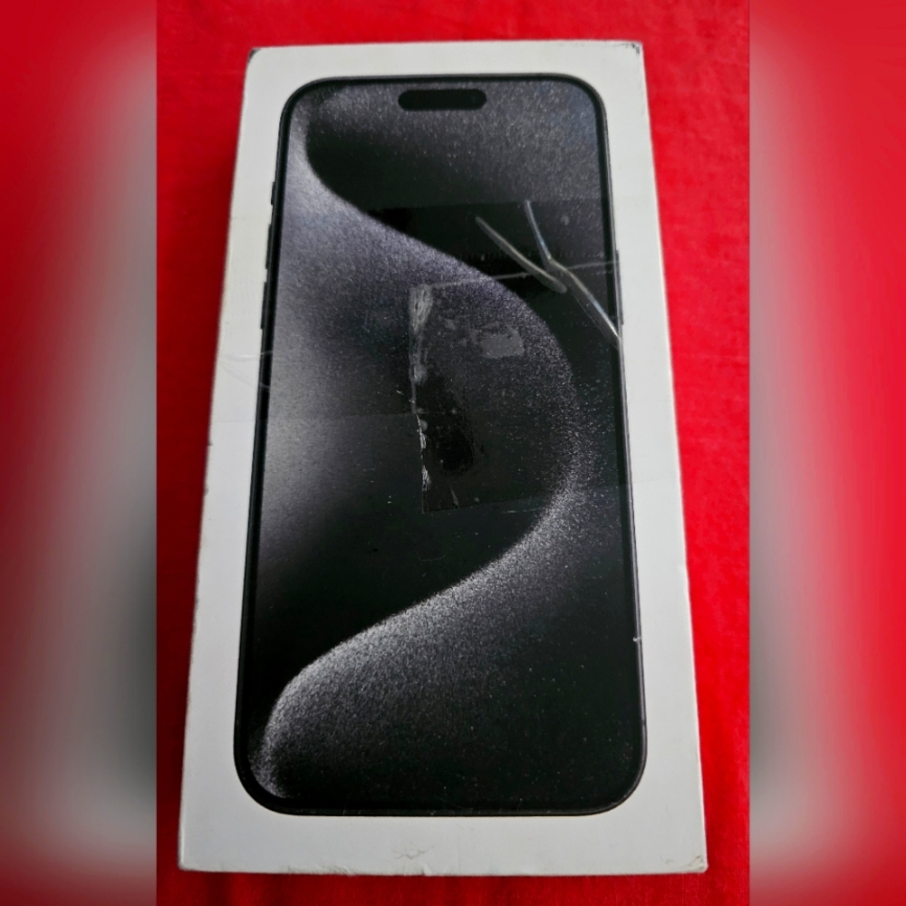 Iphone 15 Pro Max Box ONLY With Manual And Original Apple USB-C Charging Cable